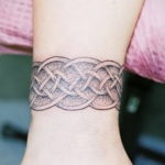 тату браслет женский 18.11.2019 №027 -tattoo women bracelet- tatufoto.com