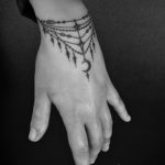 тату браслет женский 18.11.2019 №028 -tattoo women bracelet- tatufoto.com