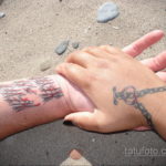 тату браслет женский 18.11.2019 №030 -tattoo women bracelet- tatufoto.com