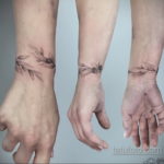 тату браслет женский 18.11.2019 №034 -tattoo women bracelet- tatufoto.com