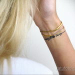 тату браслет женский 18.11.2019 №039 -tattoo women bracelet- tatufoto.com