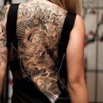 тату дракон женские 18.11.2019 №032 -dragon tattoos for women- tatufoto.com