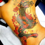 тату дракон женские 18.11.2019 №044 -dragon tattoos for women- tatufoto.com