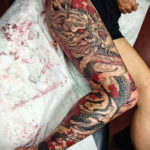 тату дракон женские 18.11.2019 №050 -dragon tattoos for women- tatufoto.com