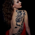 тату дракон женские 18.11.2019 №054 -dragon tattoos for women- tatufoto.com