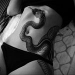 тату змеи женские 18.11.2019 №004 -women snake tattoos- tatufoto.com