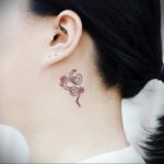 тату змеи женские 18.11.2019 №015 -women snake tattoos- tatufoto.com