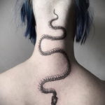 тату змеи женские 18.11.2019 №025 -women snake tattoos- tatufoto.com