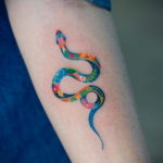тату змеи женские 18.11.2019 №028 -women snake tattoos- tatufoto.com