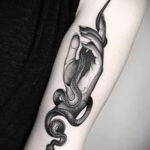 тату змеи женские 18.11.2019 №048 -women snake tattoos- tatufoto.com