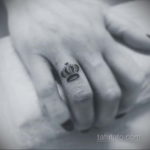 тату корона женская 18.11.2019 №041 -female crown tattoo- tatufoto.com