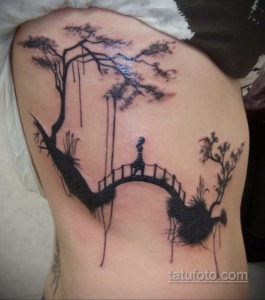 тату на боку женские 18.11.2019 №074 -side tattoos for women- tatufoto.com