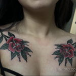 тату на груди женские 18.11.2019 №005 -women belly tattoos- tatufoto.com