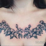 тату на груди женские 18.11.2019 №026 -women belly tattoos- tatufoto.com