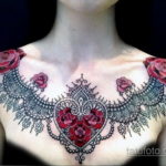 тату на груди женские 18.11.2019 №028 -women belly tattoos- tatufoto.com
