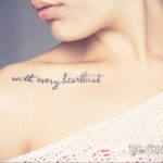 тату на ключице женские 18.11.2019 №002 -clavicle tattoo women- tatufoto.com