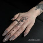 тату на пальцах женские 18.11.2019 №015 -finger tattoos for women- tatufoto.com
