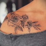 тату на плече женские 18.11.2019 №042 -women shoulder tattoos- tatufoto.com