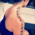тату на плече женские 18.11.2019 №048 -women shoulder tattoos- tatufoto.com