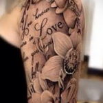 тату на плече женские 18.11.2019 №057 -women shoulder tattoos- tatufoto.com