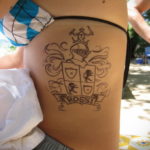 тату на ребрах женские 18.11.2019 №096 -rib tattoos for women- tatufoto.com