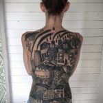 тату на спине женские 18.11.2019 №045 -women back tattoos- tatufoto.com