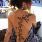 тату на спине женские 18.11.2019 №060 -women back tattoos- tatufoto.com