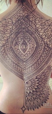 тату на спине женские 18.11.2019 №091 -women back tattoos- tatufoto.com