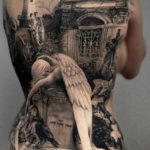тату на спине женские 18.11.2019 №095 -women back tattoos- tatufoto.com