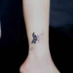 тату на щиколотке женские 18.11.2019 №009 -ankle tattoos for women- tatufoto.com