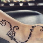 тату на щиколотке женские 18.11.2019 №060 -ankle tattoos for women- tatufoto.com
