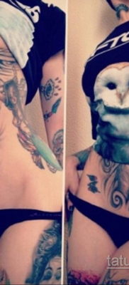 тату под грудью женские 18.11.2019 №067 -tattoo under the breast women- tatufoto.com