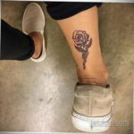 тату роза женская 18.11.2019 №025 -rose tattoo women- tatufoto.com