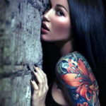 тату рукав женский 18.11.2019 №016 -tattoo sleeve women- tatufoto.com