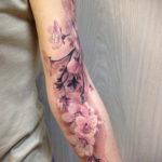 тату рукав женский 18.11.2019 №034 -tattoo sleeve women- tatufoto.com