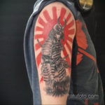 тату японский самурай 26.11.2019 №009 -japanese samurai tattoo- tatufoto.com