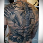 тату японский самурай 26.11.2019 №010 -japanese samurai tattoo- tatufoto.com