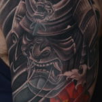 тату японский самурай 26.11.2019 №011 -japanese samurai tattoo- tatufoto.com