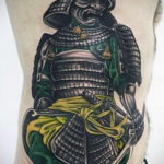 тату японский самурай 26.11.2019 №068 -japanese samurai tattoo- tatufoto.com