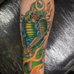 тату японский самурай 26.11.2019 №073 -japanese samurai tattoo- tatufoto.com