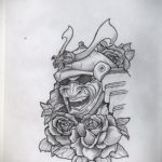 тату японский самурай 26.11.2019 №075 -japanese samurai tattoo- tatufoto.com