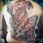 тату японский тигр 26.11.2019 №011 -japanese tiger tattoo- tatufoto.com