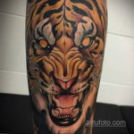 тату японский тигр 26.11.2019 №013 -japanese tiger tattoo- tatufoto.com