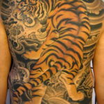 тату японский тигр 26.11.2019 №019 -japanese tiger tattoo- tatufoto.com
