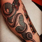 японская змея тату 26.11.2019 №020 -japanese snake tattoo- tatufoto.com