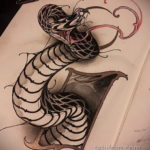 японская змея тату 26.11.2019 №032 -japanese snake tattoo- tatufoto.com
