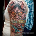 японские маски тату 26.11.2019 №007 -japanese tattoo masks- tatufoto.com