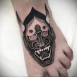 японские маски тату 26.11.2019 №019 -japanese tattoo masks- tatufoto.com