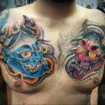 японские маски тату 26.11.2019 №028 -japanese tattoo masks- tatufoto.com