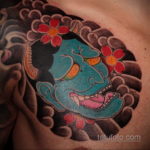 японские маски тату 26.11.2019 №036 -japanese tattoo masks- tatufoto.com